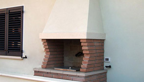 Barbecue realizzato dalla ditta Fratelli Giannini