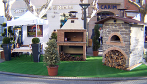 La ditta Fratelli Giannini presente con il proprio stand in numerose fiere